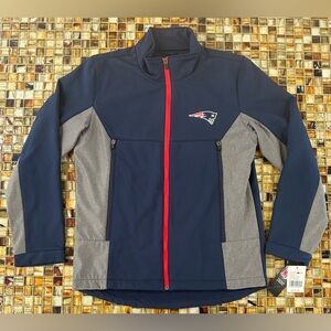 NWT Women's New England Patriots G-III Apparel Blue Zip Up Jacket~Small~$110
